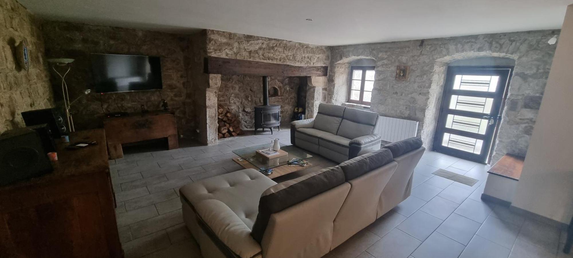 Maison En Ardeche Usclades Bagian luar foto