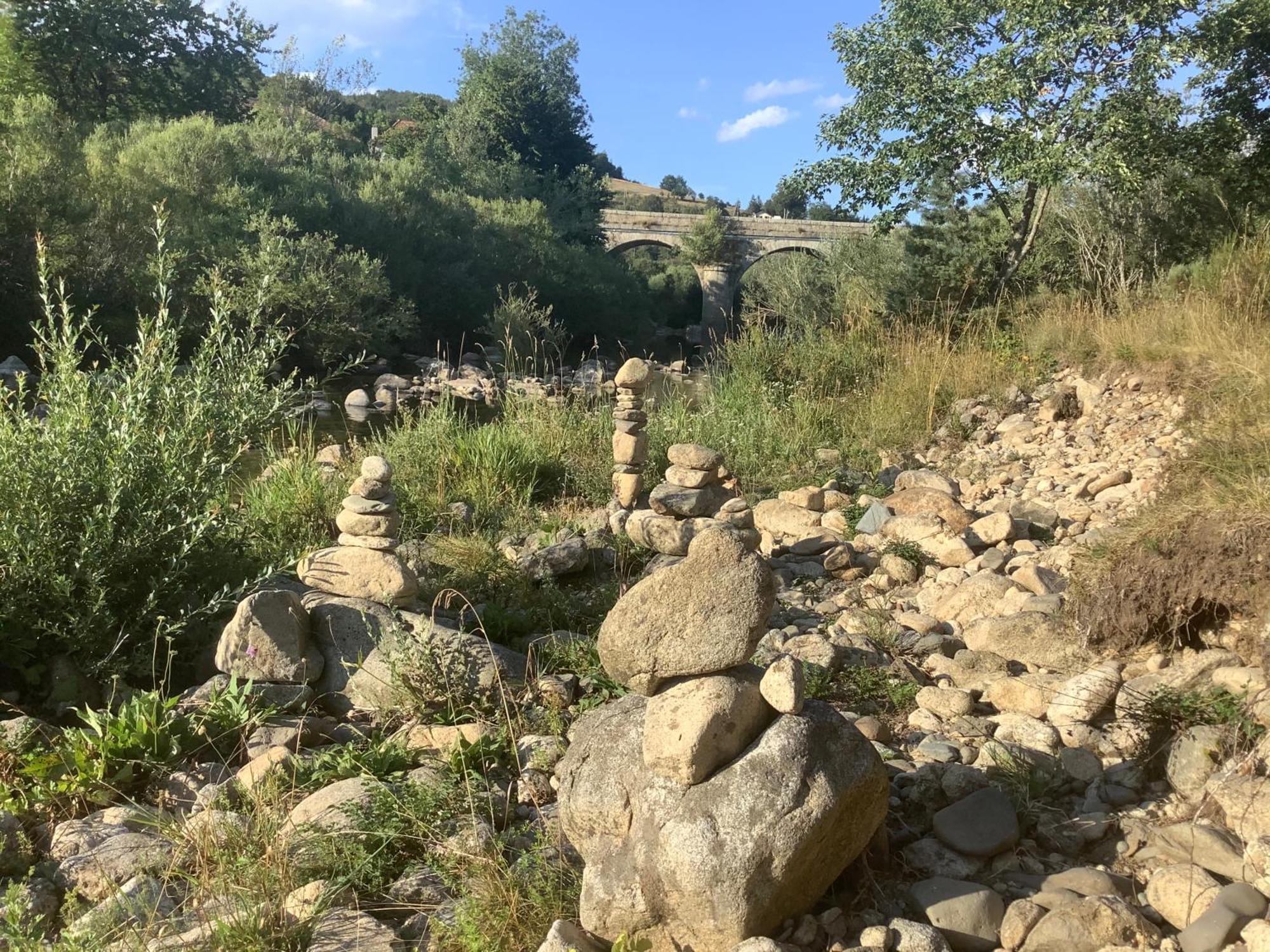Maison En Ardeche Usclades Bagian luar foto