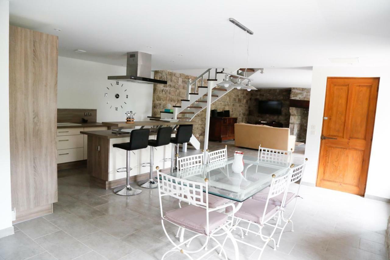 Maison En Ardeche Usclades Bagian luar foto